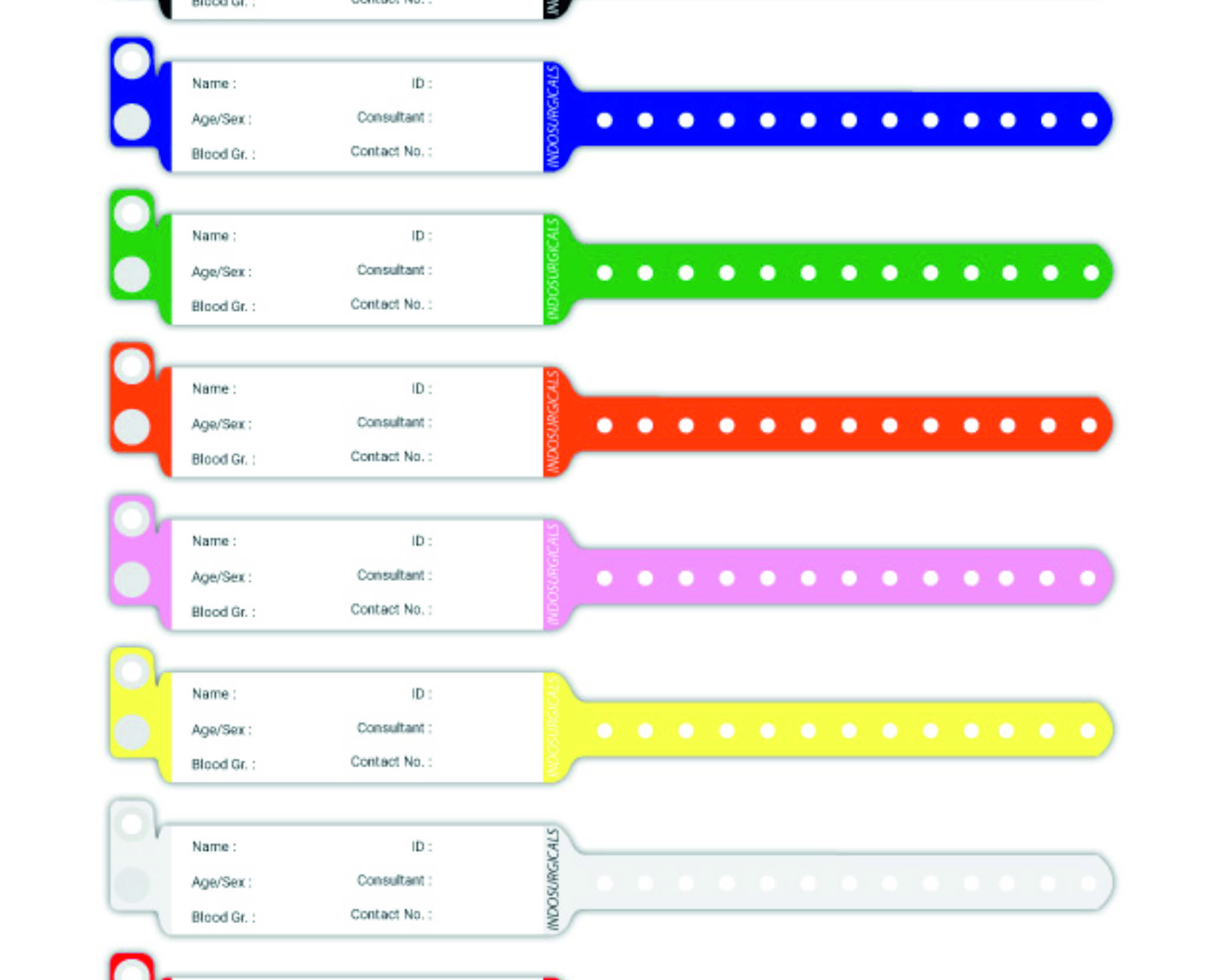Patient Medical Bands